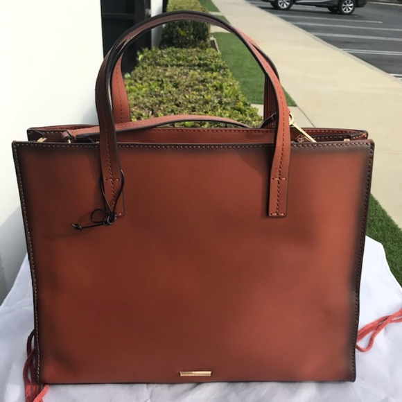 REBECCA MINKOFF FLORENCE TOTE (NWT)- Baked Clay - Picture 3 of 8